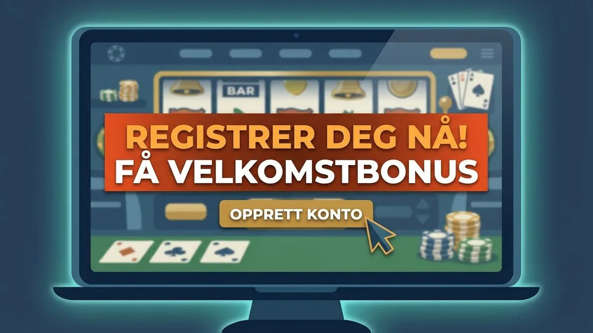 Registrer deg med bonus